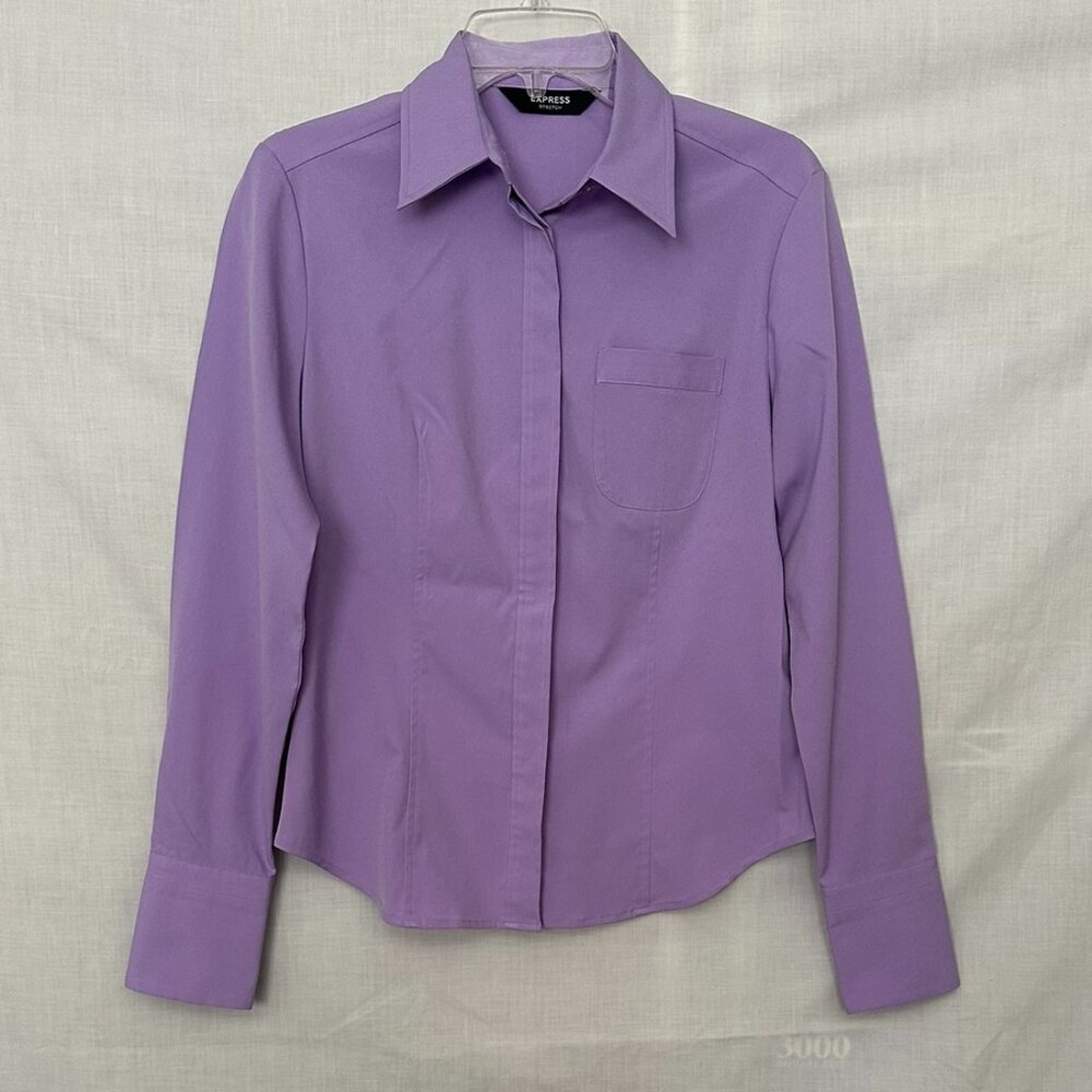 Express Tailored Stretch Shirt, size 7/8